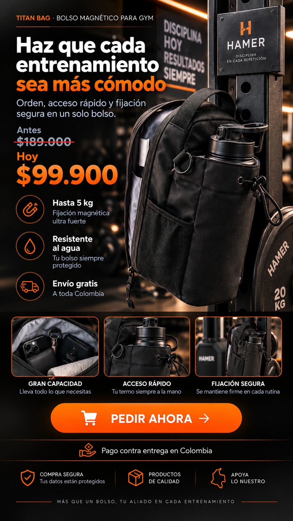 Titan Bag aliado en cada entrenamiento